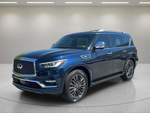Hermosa Blue 2022 INFINITI QX80 SENSORY AWD