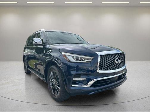 Hermosa Blue 2022 INFINITI QX80 SENSORY AWD