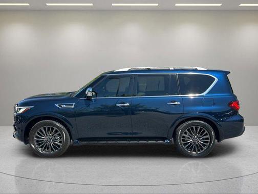 Hermosa Blue 2022 INFINITI QX80 SENSORY AWD