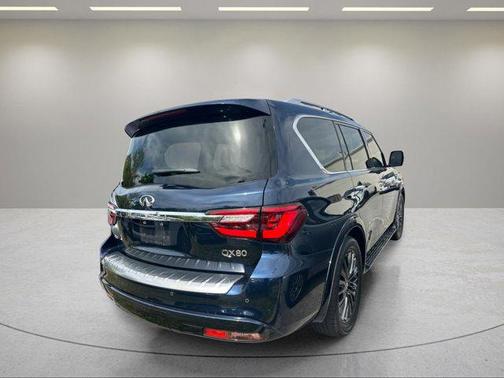 Hermosa Blue 2022 INFINITI QX80 SENSORY AWD