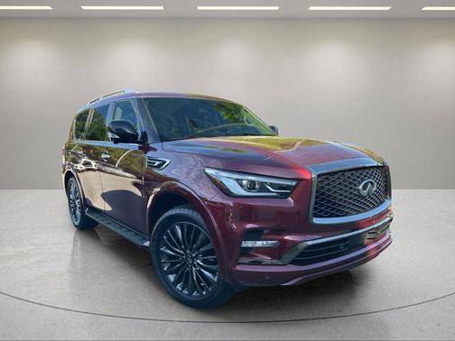 Coulis Red 2022 INFINITI QX80 PREMIUM SELECT