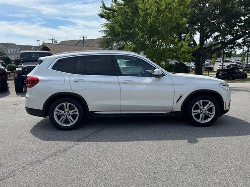Mineral White Metallic 2020 BMW X3 xDrive30i