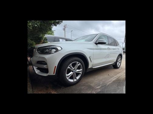 Mineral White Metallic 2020 BMW X3 xDrive30i