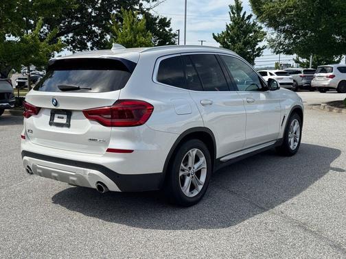 Mineral White Metallic 2020 BMW X3 xDrive30i