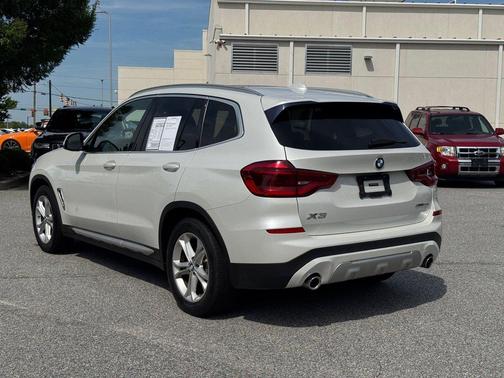 Mineral White Metallic 2020 BMW X3 xDrive30i