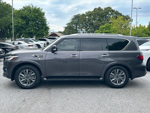 Anthracite Gray 2023 INFINITI QX80 Luxe