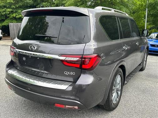 Anthracite Gray 2023 INFINITI QX80 Luxe