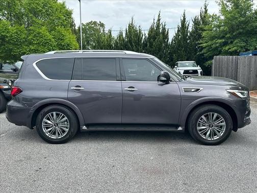 Anthracite Gray 2023 INFINITI QX80 Luxe