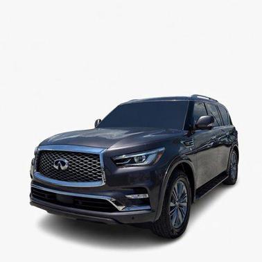 Anthracite Gray 2023 INFINITI QX80 Luxe