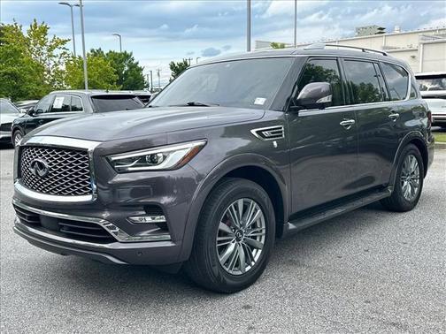 Anthracite Gray 2023 INFINITI QX80 Luxe