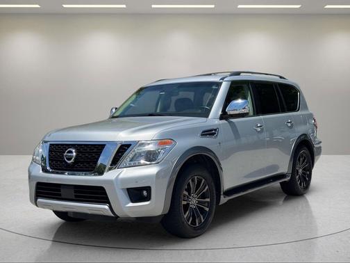 Brilliant Silver 2017 Nissan Armada Platinum