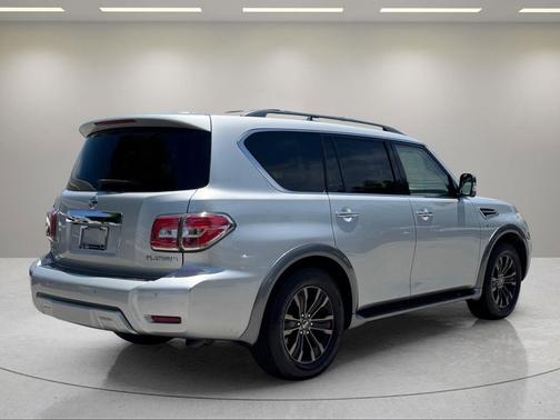 Brilliant Silver 2017 Nissan Armada Platinum