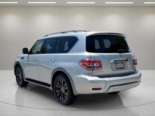 Brilliant Silver 2017 Nissan Armada Platinum
