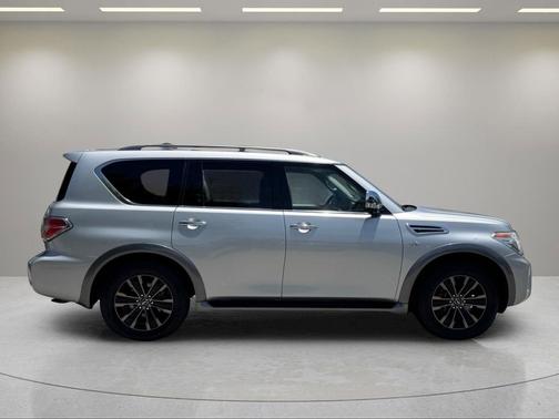 Brilliant Silver 2017 Nissan Armada Platinum