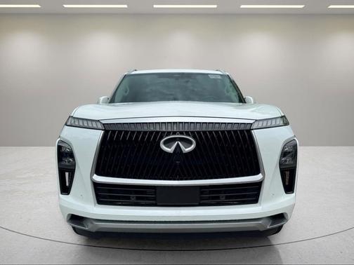 Radiant White 2025 INFINITI QX80 SENSORY AWD
