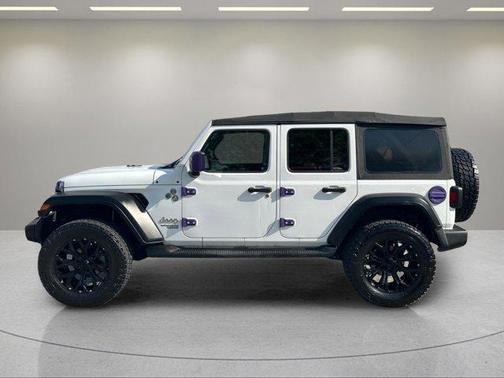 Bright White Clearcoat 2018 Jeep Wrangler Unlimited Sport