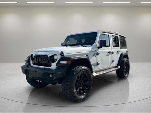 Bright White Clearcoat 2018 Jeep Wrangler Unlimited Sport
