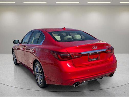 Dynamic Sunstone Red 2024 INFINITI Q50 3.0t LUXE