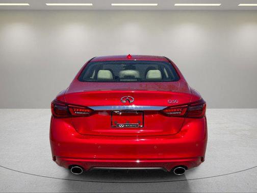Dynamic Sunstone Red 2024 INFINITI Q50 3.0t LUXE