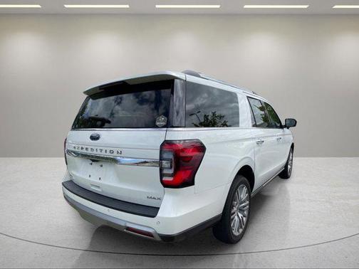 Star White Metallic Tri-Coat 2023 Ford Expedition Max Limited