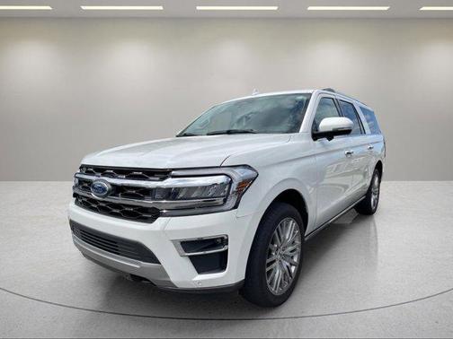 Star White Metallic Tri-Coat 2023 Ford Expedition Max Limited
