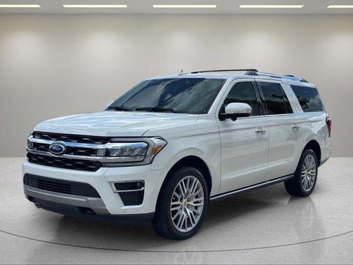 Star White Metallic Tri-Coat 2023 Ford Expedition Max Limited