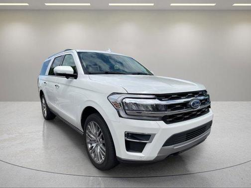 Star White Metallic Tri-Coat 2023 Ford Expedition Max Limited