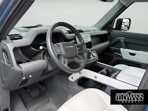 Tasman Blue Metallic 2025 Land Rover Defender 110 P400 X-Dynamic SE