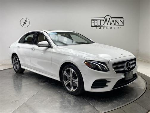 Polar White 2018 Mercedes-Benz E-Class 4MATIC