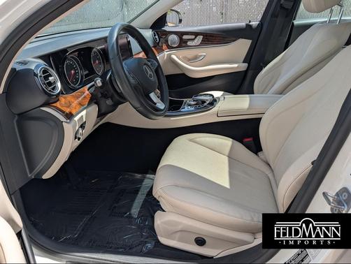 Polar White 2018 Mercedes-Benz E-Class 4MATIC
