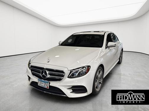 Polar White 2018 Mercedes-Benz E-Class 4MATIC
