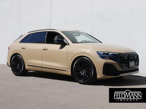 Sakhir Gold Metallic 2024 Audi SQ8 4.0T Premium Plus
