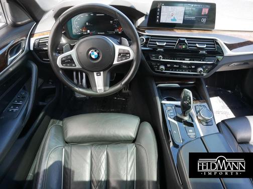 Bluestone Metallic 2020 BMW M550 i Xdrive