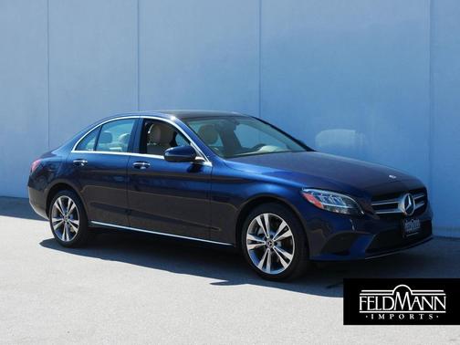 Lunar Blue Metallic 2021 Mercedes-Benz C-Class C 300 4MATIC