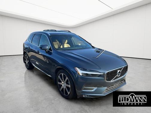 Denim Blue Metallic 2021 Volvo XC60 T6 Inscription