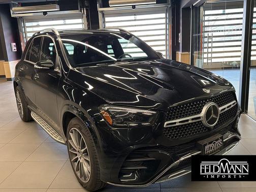 Black 2025 Mercedes-Benz GLE 450e 4MATIC