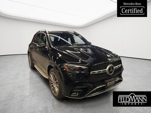 Black 2025 Mercedes-Benz GLE 450e 4MATIC