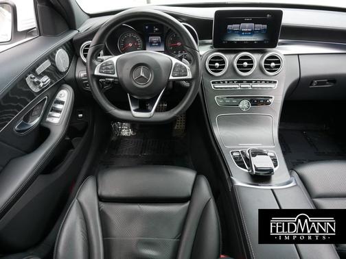Polar White 2015 Mercedes-Benz C-Class C 300 4MATIC Sport
