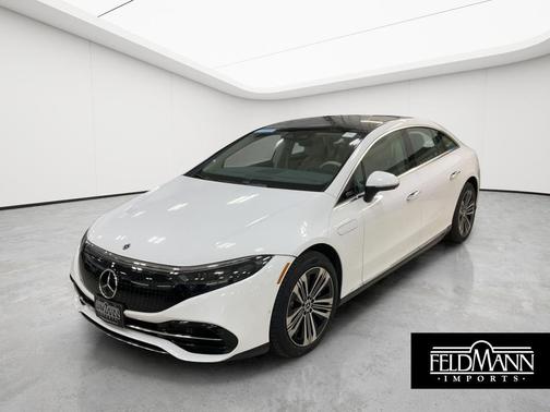 Polar White 2022 Mercedes-Benz EQS 450+ 4MATIC