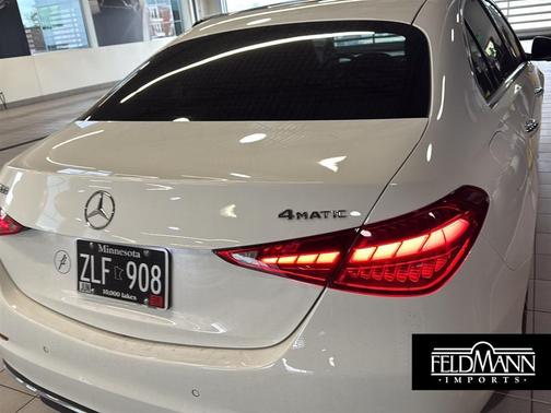 Polar White 2023 Mercedes-Benz C-Class C 300 4MATIC