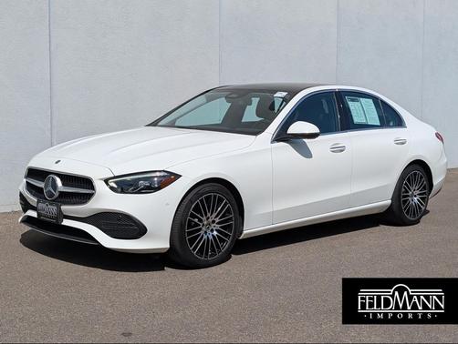 Polar White 2023 Mercedes-Benz C-Class C 300 4MATIC