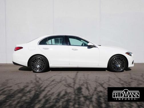Polar White 2023 Mercedes-Benz C-Class C 300 4MATIC