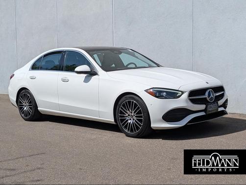 Polar White 2023 Mercedes-Benz C-Class C 300 4MATIC