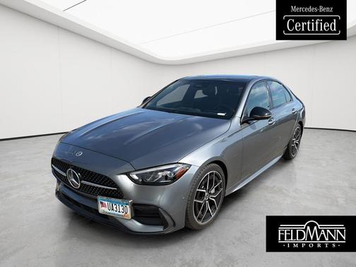 Selenite Grey Metallic 2024 Mercedes-Benz C-Class C 300 4MATIC