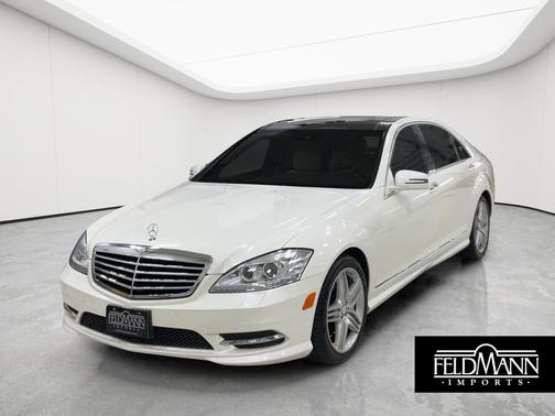 Diamond White 2013 Mercedes-Benz S-Class 4MATIC