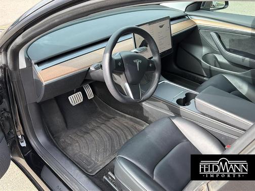 Solid Black 2023 Tesla Model 3 Performance