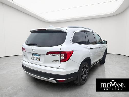 Platinum White Pearl 2020 Honda Pilot Touring 8-Passenger