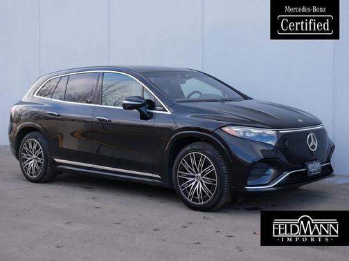 Obsidian Black Metallic 2023 Mercedes-Benz EQS 580 4MATIC SUV