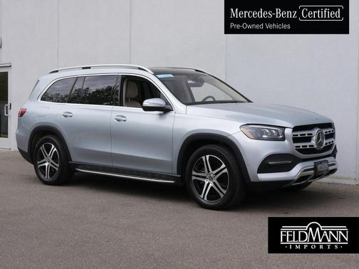Cirrus Silver Metallic 2023 Mercedes-Benz GLS 450 4MATIC