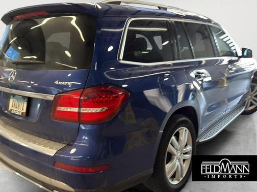 Brilliant Blue Metallic 2017 Mercedes-Benz GLS 450 4MATIC